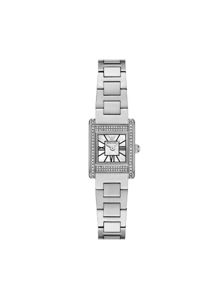 Мини часы Emporio Armani серебряные