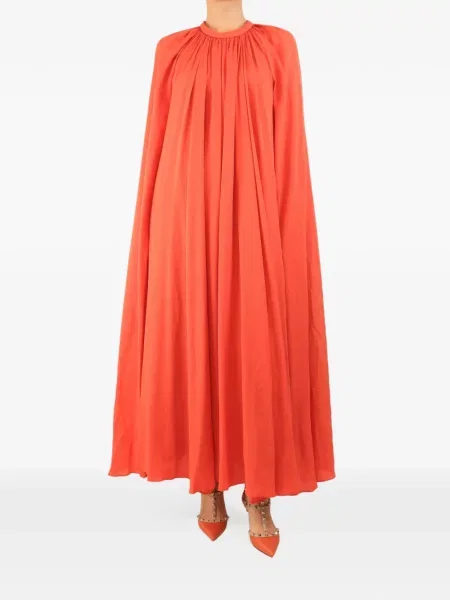 Rochie maxi Elie Saab portocaliu