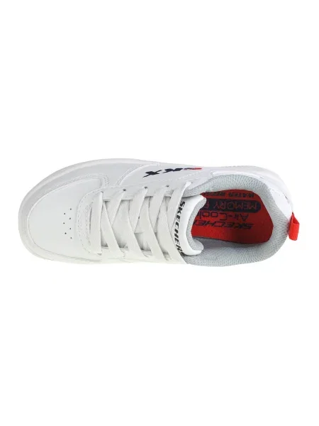 Sneakerși copii Skechers alb