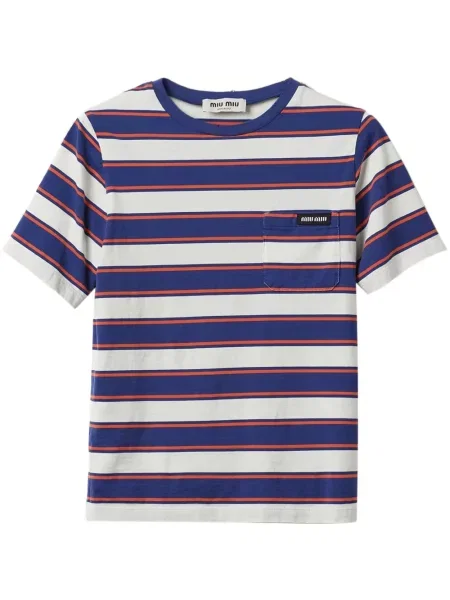 Tricou Miu Miu albastru