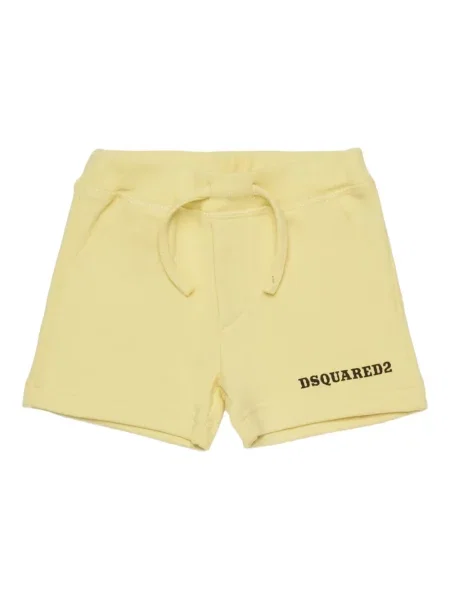 Szorty dziecięce Dsquared2 żółte