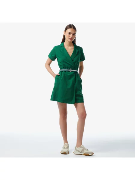 Lacoste Sukienka Lacoste zielona