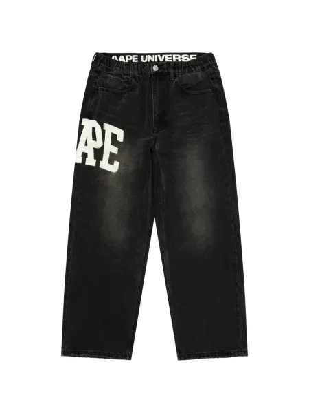 Pantaloni Aape By A Bathing Ape negru