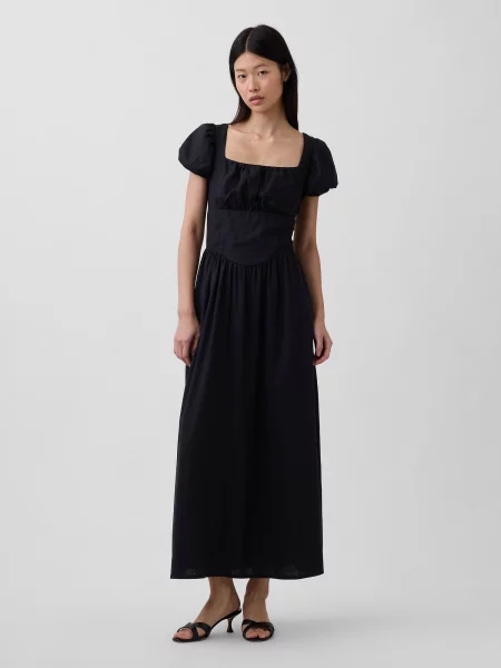 Rochie maxi Gap negru