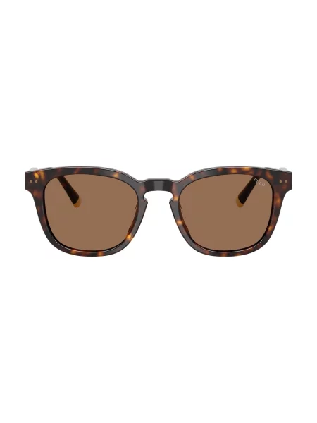 Polo Ralph Lauren Slnečné okuliare / čokoládová / koňaková / zelená modrá