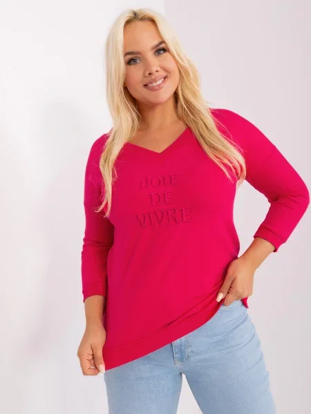 Bluza Fashionhunters rdeča