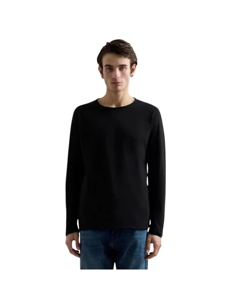 Tricou Replay din jerseu negru