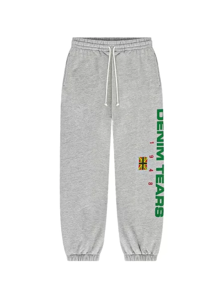 Pantaloni Denim Tears alergare gri