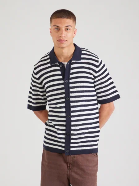 JACK & JONES Srajca JPRBLAJones mornarska bela