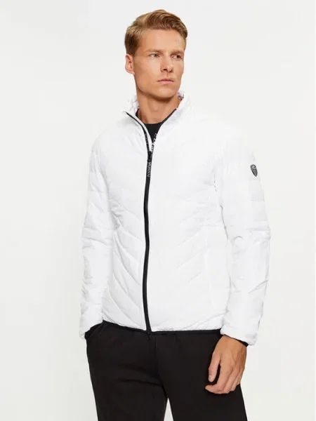 Emporio Armani Пухено яке бял