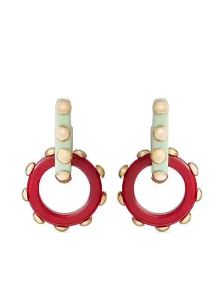 Cercei La Doublej auriu