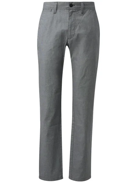 S.Oliver Pantaloni eleganți Phoenix bleumarin alb