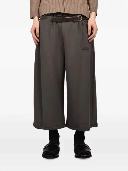Cu centură pantaloni Magliano maro