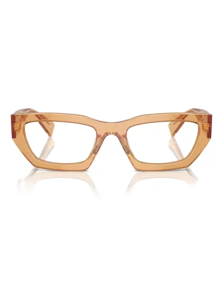 Prozirne sunčane naočale Miu Miu narančasta