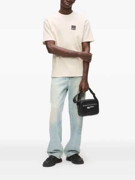 Póló Karl Lagerfeld Jeans autogrammal