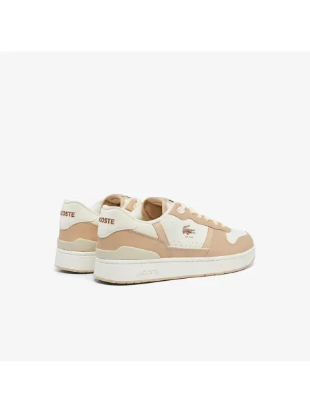 Кроссовки Lacoste бежевые