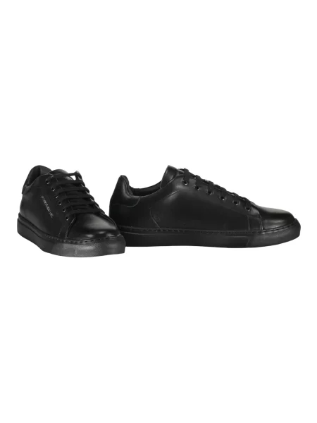 Sneakersy Paul & Shark skórzane biznesowe czarne
