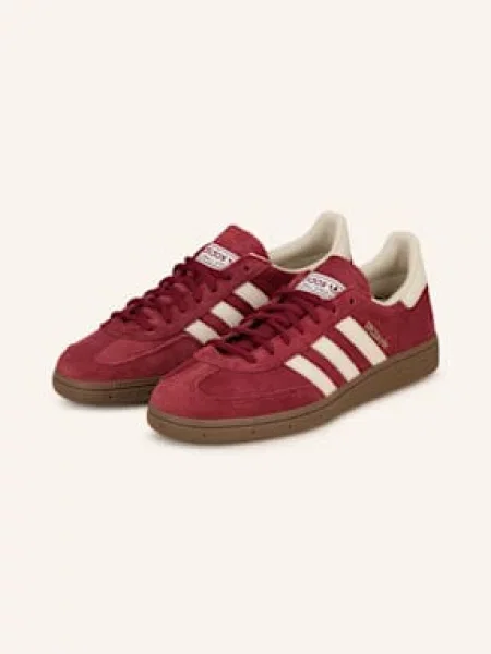 Sneakersy Adidas Originals zamszowe czerwone