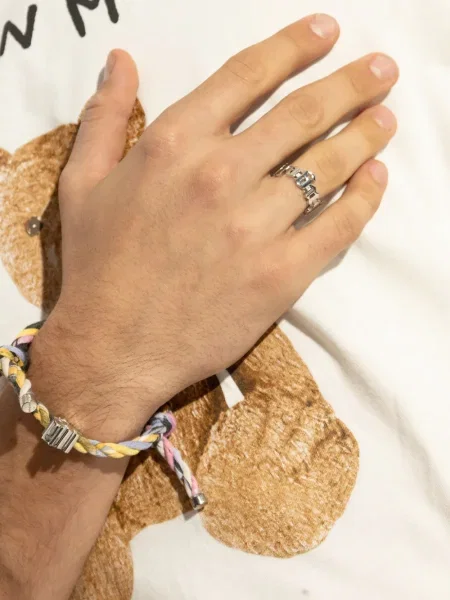 Pierścionek Palm Angels srebrny