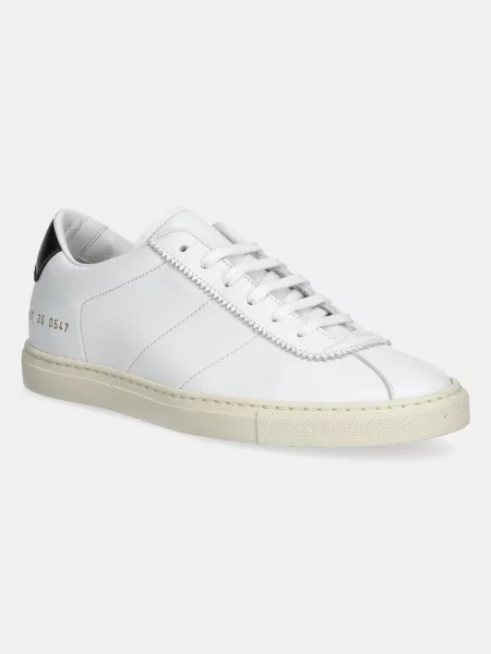 Кожени маратонки Common Projects Tennis Classic бяло