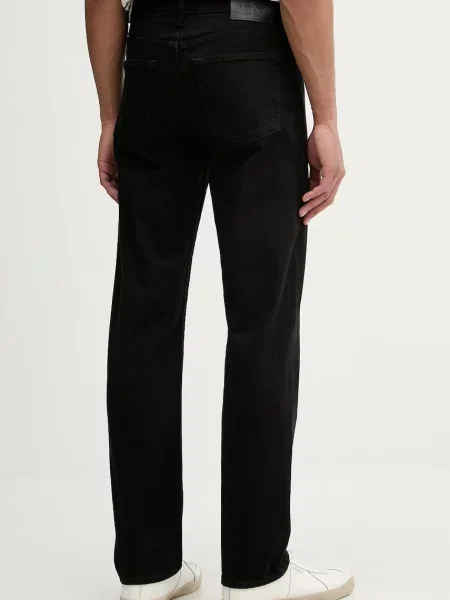 Calvin Klein Jeans jeansy straight czarne