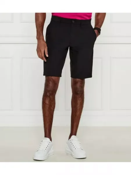 Pantaloni scurți Boss Green negru