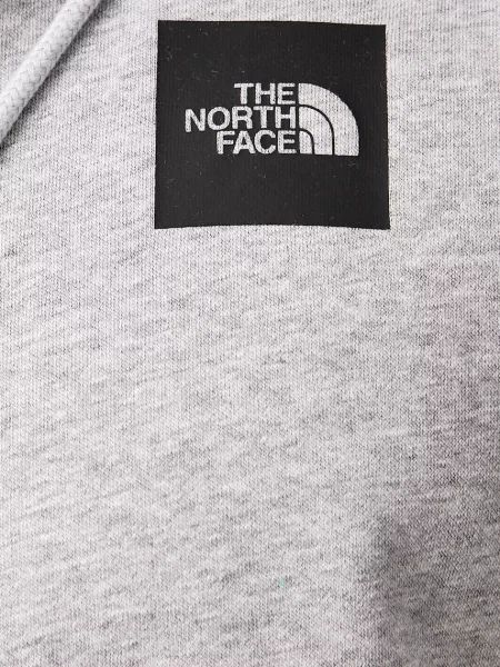 The North Face кофта на застібці з капюшоном з бавовною Box Regular