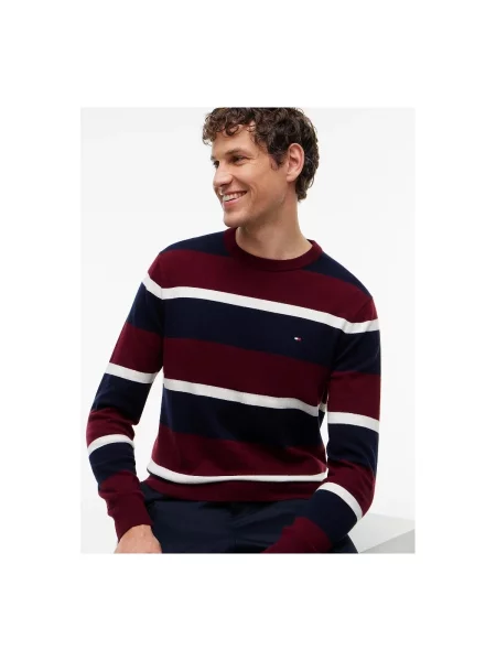 Mikina Tommy Hilfiger červená