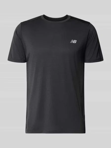 T-shirt z nadrukiem z logo model ESSENTIAL' New Balance czarna