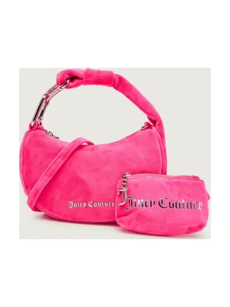 Geanta hobo Juicy Couture mini roz