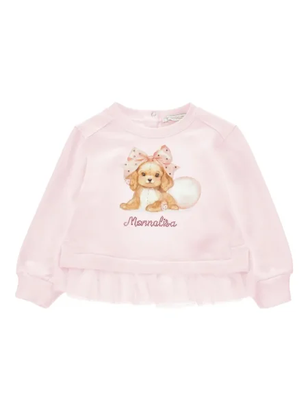 Bluza dziecięca Monnalisa różowa