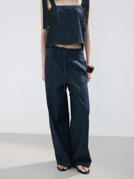 MANGO Jeans CALONGE închis albastru