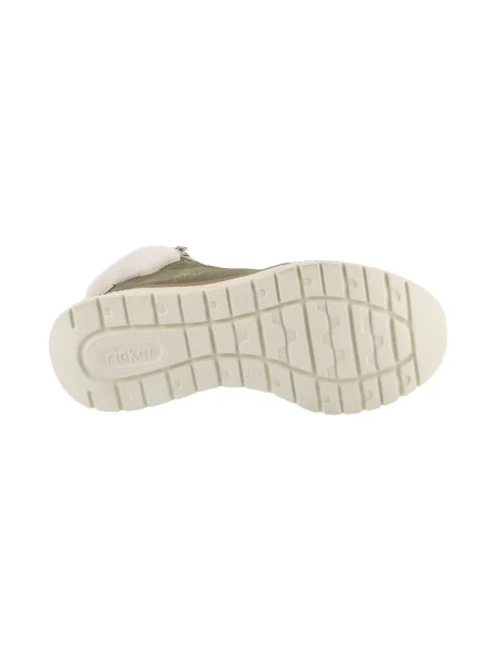 Sneakerși Rieker verde
