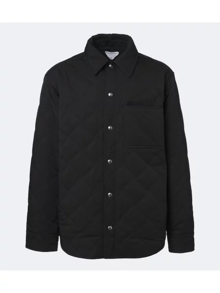 Matlasat geacă Bottega Veneta negru
