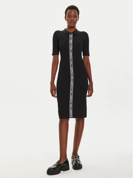 Karl Lagerfeld Rochie negru