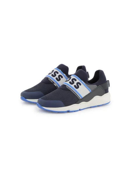 Sneakersy dziecięce Bosswear niebieskie
