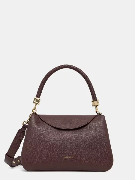 Coccinelle crossbody kabelka dámska kožená červená