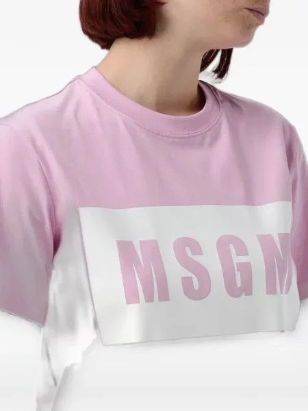 Tricou Msgm cu imagine roz