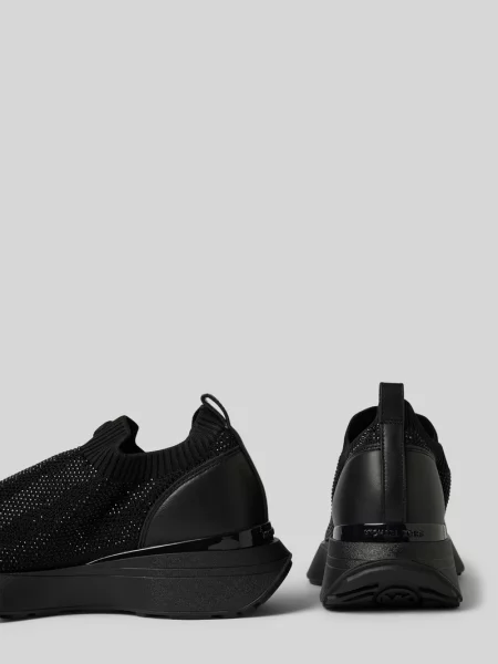 Sneakersy Michael Michael Kors wsuwane czarne