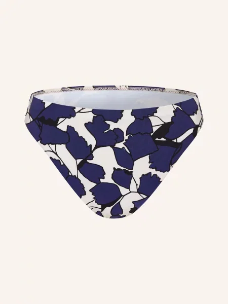 Maryan Mehlhorn Dół Od Bikini Basic Blue Leaves blau czarny