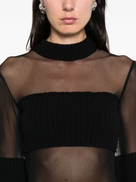Cropp pulover Jean Paul Gaultier negru