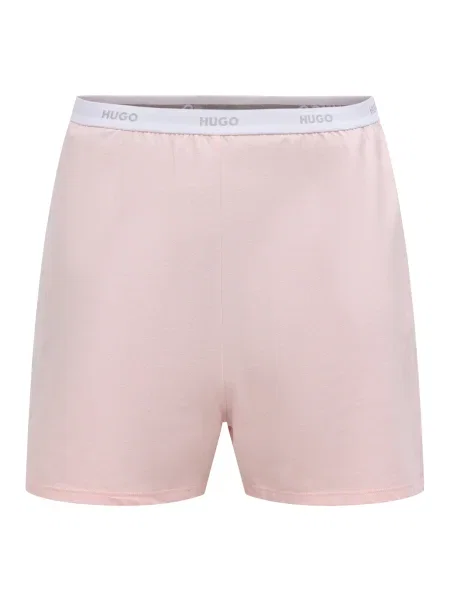 HUGO Spodnji del pižame rosé bela