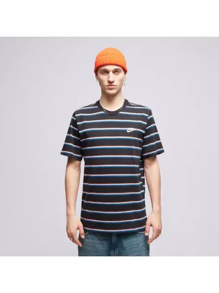 Nike Marškinėliai M Nsw Tee Club Stripe juoda