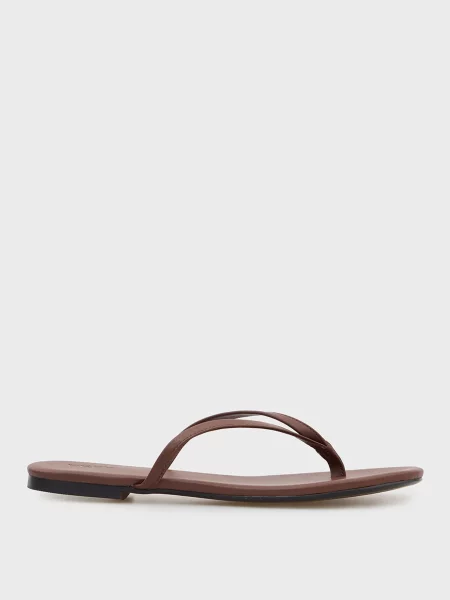 Кожаные вьетнамки Prpy коричневые