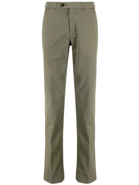 Pantaloni chino Canali verde