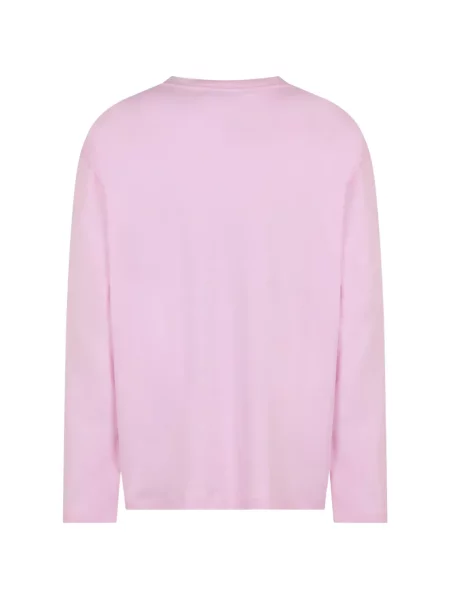 Lung tricou John Richmond cu autograf roz