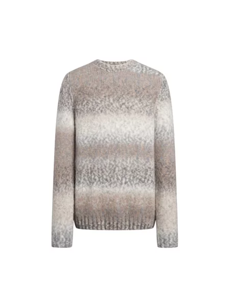 Sweter Dondup wełniany szary