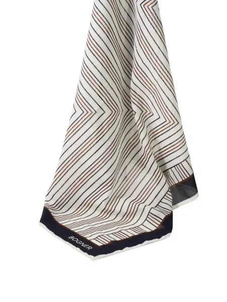 Fular Bogner alb