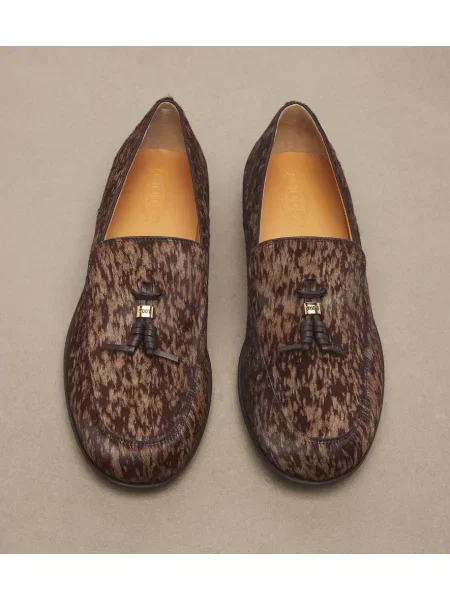 Pantofi loafer Tod's maro