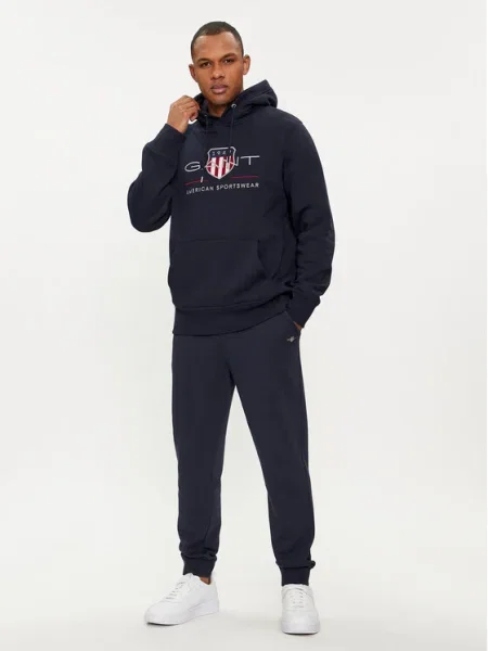 Gant Суитшърт Archive Shield тъмносин